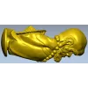 Бюст Бодхидхармы - 3D модель STL для ЧПУ