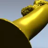 Бодхидхарма - резной бюст в формате STL для ЧПУ