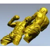 Нокаут - 3D модель боксёров в формате STL для ЧПУ