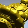 Медитирующий Будда на лотосе - 3D модель STL для ЧПУ