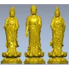 Buddha and Bodhisattva Lotus Statues STL