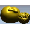 Будда с большой головой - 3D модель STL для ЧПУ