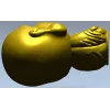 Будда с большой головой - 3D модель STL для ЧПУ