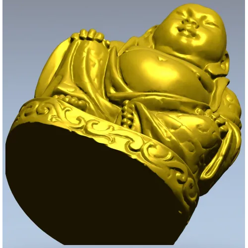 Смеющийся Будда - 3D модель STL для ЧПУ