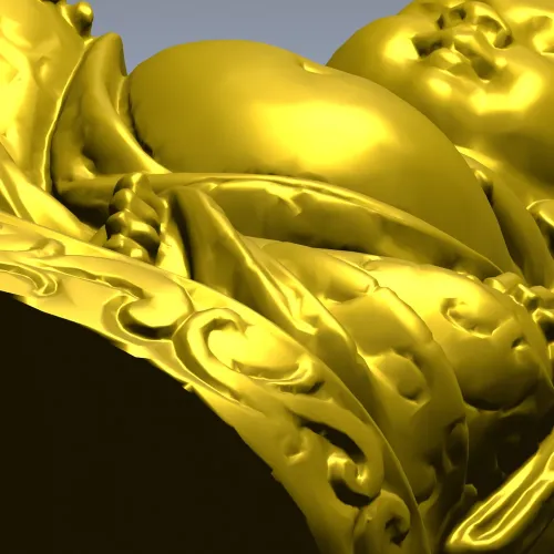 Смеющийся Будда - 3D модель STL для ЧПУ