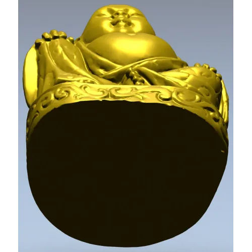Смеющийся Будда - 3D модель STL для ЧПУ
