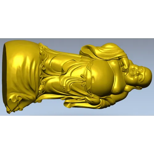 Полнофигурный Хотэй - 3D модель STL для ЧПУ