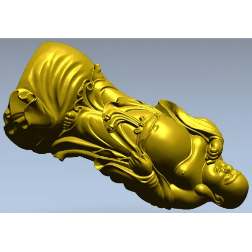 Полнофигурный Хотэй - 3D модель STL для ЧПУ