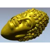 Голова Будды - детализированная STL модель для ЧПУ