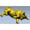 3D модель STL - Бык в прыжке для ЧПУ