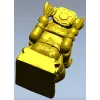 Ганеша на троне - 3D модель STL для ЧПУ