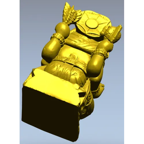 Ганеша на троне - 3D модель STL для ЧПУ