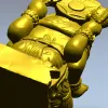 Ганеша на троне - 3D модель STL для ЧПУ