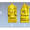 Ганеша на троне - 3D модель STL для ЧПУ