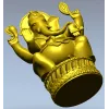 3D модель Ганеша в полном объёме - STL для ЧПУ
