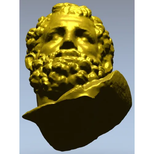 Бюст Геркулеса - 3D модель в формате STL для ЧПУ