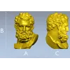Бюст Геркулеса - 3D модель в формате STL для ЧПУ