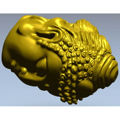 Голова Будды - 3D модель в формате STL для ЧПУ