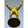 3D модель "Триумф" - статуя мужчины в формате STL для ЧПУ