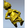 Индийская танцовщица - 3D модель STL для ЧПУ