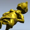 Индийская танцовщица - 3D модель STL для ЧПУ