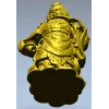 3D модель STL статуэтки восточного воина-охранителя для ЧПУ