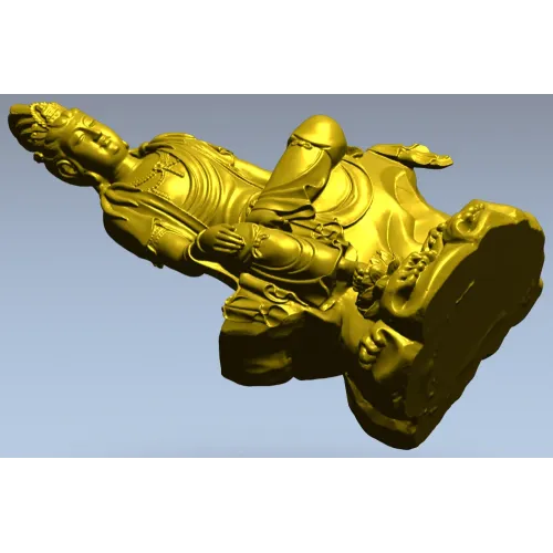 STL Model of Guan Yin Statue for CNC Milling