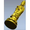 3D модель Гуаньинь - статуэтка для ЧПУ в формате STL