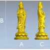 3D модель Гуаньинь - статуэтка для ЧПУ в формате STL