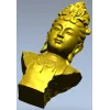 STL модель - бюст Гуаньинь для ЧПУ