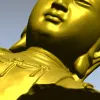 STL модель - бюст Гуаньинь для ЧПУ
