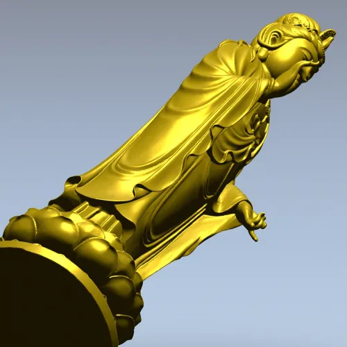 3D модель Гуаньинь (stl) - бодхисаттва сострадания для ЧПУ