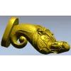 3D модель Гуаньинь для ЧПУ в формате STL - рельефная накладка