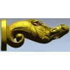 3D модель Гуаньинь для ЧПУ в формате STL - рельефная накладка