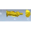 3D модель Гуаньинь в формате STL для ЧПУ - рельефная статуэтка