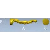 Фигурная ножка "Девушка с букетом" - STL для ЧПУ