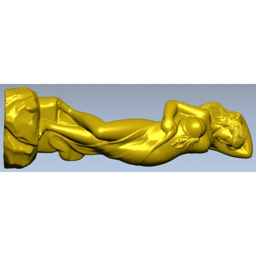 Сонная нимфа - 3D модель ST L для ЧПУ