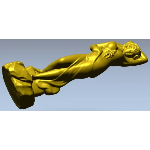 Сонная нимфа - 3D модель ST L для ЧПУ