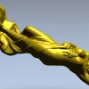 Сонная нимфа - 3D модель ST L для ЧПУ