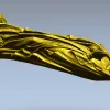 3D модель "Молящаяся дева" - STL для ЧПУ