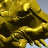 3D модель "Молитвенная дева на камне" - STL для ЧПУ