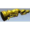 Нимфа на пьедестале - 3D модель STL для ЧПУ