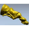 Нимфа на пьедестале - 3D модель STL для ЧПУ