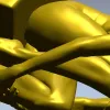 3D модель девушки у опоры - STL для ЧПУ