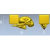 3D модель девушки у опоры - STL для ЧПУ