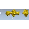 3D модель stl - Бюст девушки с листьями и стрелами для ЧПУ