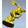 Дискобол - 3D модель для ЧПУ в формате STL