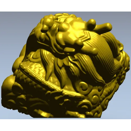 Драконий куб - 3D модель STL для ЧПУ