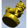 3D модель STL "Древний лев" для ЧПУ - детализированная фигура стража