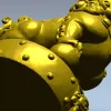 3D модель STL "Древний лев" для ЧПУ - детализированная фигура стража